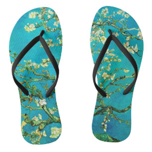 Vincent Van Gogh Almond Blossom Fine Art Art Flip Flops
