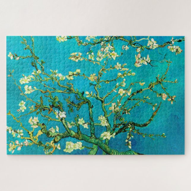 Vincent Van Gogh Almond Blossom Fine Art Art Puzzle (Horizontal)