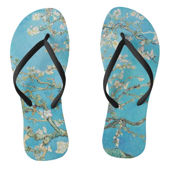 Vincent van Gogh - Almond Blossom Flip Flops (Fußbett)
