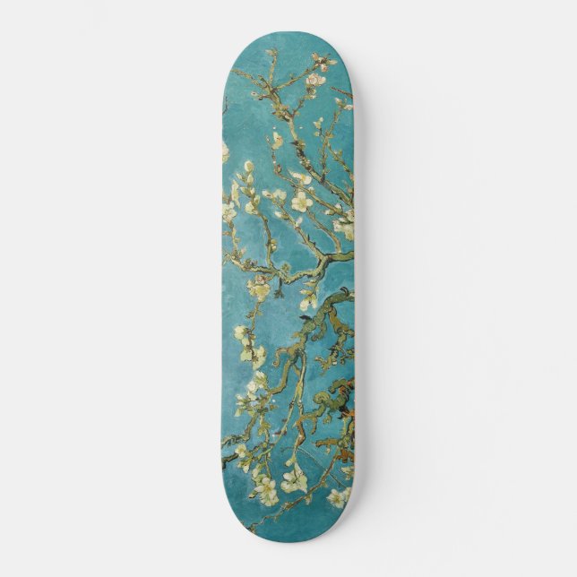 Vincent van Gogh Almond Blossom GalleryHD Kunst Skateboard (Vorderseite)