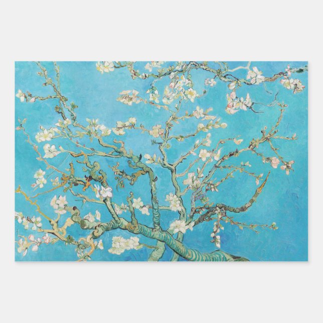 Vincent van Gogh - Almond Blossom Geschenkpapier Set (Vorderseite)