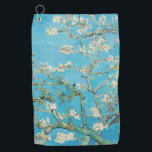 Vincent van Gogh - Almond Blossom Golfhandtuch<br><div class="desc">Almond Blossom / Zweig with Almond Blossom - Vincent van Gogh, Oil on Canvas, 1890</div>