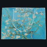 Vincent van Gogh - Almond Blossom Große Geschenktüte<br><div class="desc">Almond Blossom / Zweig with Almond Blossom - Vincent van Gogh, Oil on Canvas, 1890</div>