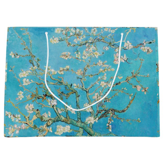 Vincent van Gogh - Almond Blossom Große Geschenktüte (Vorderseite)