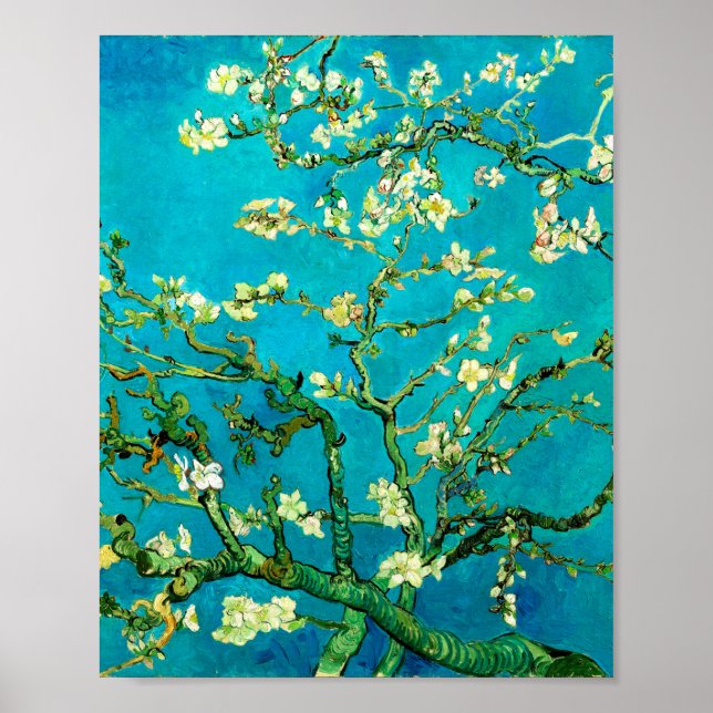 Vincent Van Gogh Almond Blossom Kunstposter Poster (Vorne)