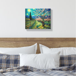 Vincent van Gogh Almond Blossom Landschaftsbild Leinwanddruck