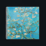 Vincent van Gogh - Almond Blossom Notizbuch<br><div class="desc">Almond Blossom / Zweig with Almond Blossom - Vincent van Gogh,  Oil on Canvas,  1890</div>