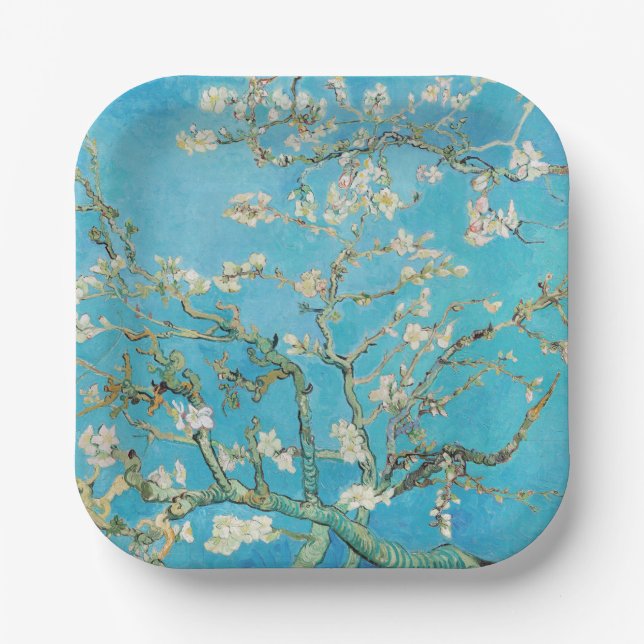 Vincent van Gogh - Almond Blossom Pappteller (Vorderseite)