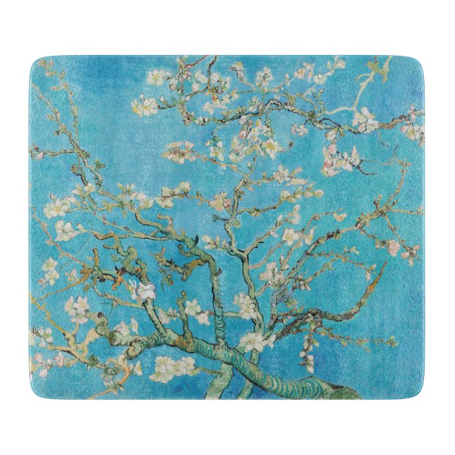 Vincent van Gogh - Almond Blossom Schneidebrett (Vorderseite)