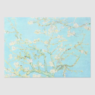 Vincent Van Gogh Almond Blossoms: Aqua Seidenpapier