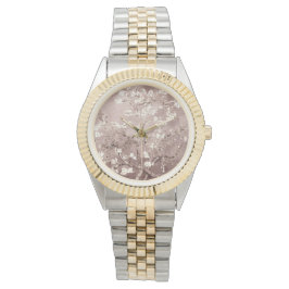 Vincent Van Gogh Almond Blossoms Beige Watch Armbanduhr