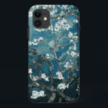 Vincent Van Gogh Almond Blossoms Dark Aquamarin Case-Mate iPhone Hülle<br><div class="desc">Künstler: Vincent Van Gogh Titel: Mandelblüten in Farbe verändert</div>