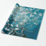 Vincent Van Gogh Almond Blossoms Soft Aquamarin Geschenkpapier<br><div class="desc">Vincent Van Gogh Almond Blossoms Artist: Vincent Van Gogh Titel: Almond Blossoms geändert durch 2sweet4wordsDesigns / PureVintageLove Packpapier,  Geschenkpackung,  Geschenkpapier,  Gewebepapier,  elegant,  impressionismus,  Vincent Van Gogh,  Van Gogh,  Almond Blossoms,  Blume,  Blumen, </div>