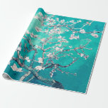Vincent Van Gogh Almond Blossoms Türkis Geschenkpapier<br><div class="desc">Türkisfarbene Almond-Blütengeschenke für Hochzeitsfeier, Babydusche oder Frühjahrs-Party: Feiern Sie Ihre besondere Anlässe mit der bezaubernden Schönheit der Mandelblüten von Vincent Van Gogh. Unsere türkisfarbenen Almond-Blütengeschenke sind die ideale Begrüßungsstätte für Ihre Hochzeitsfeier, Babydusche oder Frühjahrspalast-Party. Jedes Geschenk präsentiert die ikonischen Kunstwerke vor dem Hintergrund lebendiger türkisfarbener Farbtöne und macht sie zu...</div>
