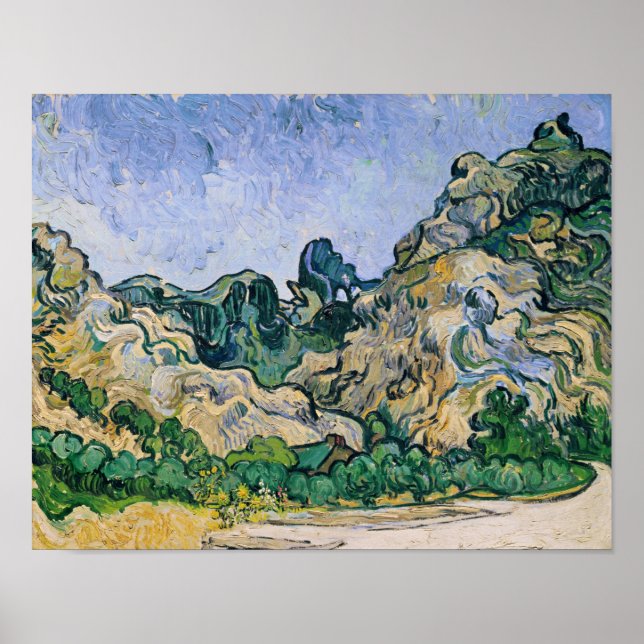 Vincent van Gogh | Alpilles, 1889 Poster (Vorne)