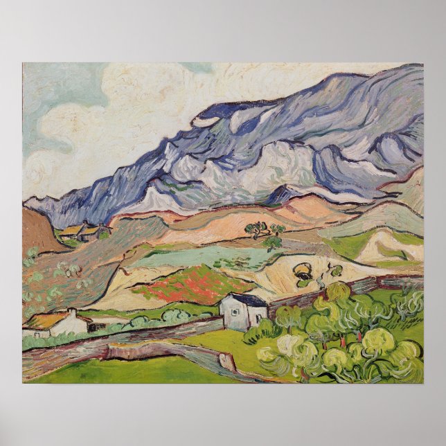 Vincent van Gogh | Alpilles, 1890 Poster (Vorne)