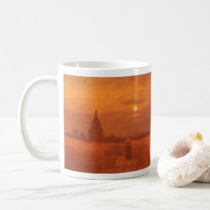 Vincent van Gogh - Alte Turm auf den Feldern Kaffeetasse