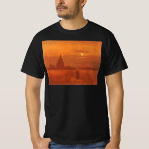Vincent van Gogh - Alte Turm auf den Feldern T-Shirt