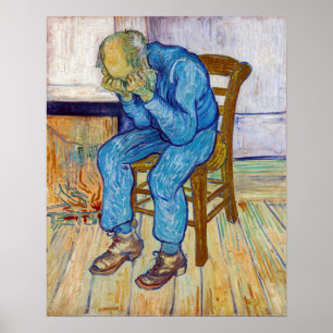 Vincent van Gogh - Am Tor der Ewigkeit Poster