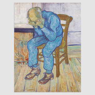 Vincent van Gogh - Am Tor der Ewigkeit Seidenpapier