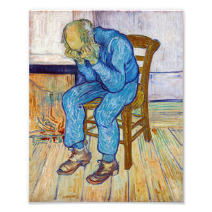 Vincent van Gogh - An der Pforte der Ewigkeit Fotodruck
