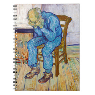 Vincent van Gogh - An der Pforte der Ewigkeit Notizblock