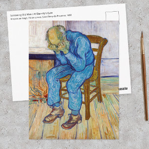 Vincent van Gogh - An der Pforte der Ewigkeit Postkarte