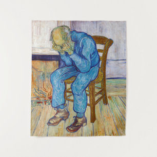 Vincent van Gogh - An der Pforte der Ewigkeit Wandteppich