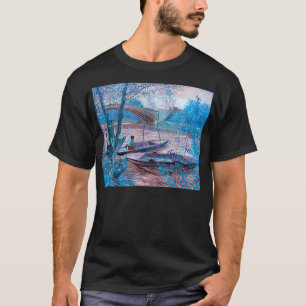 Vincent van Gogh Angeln im Frühling Remi Berühmtes T-Shirt