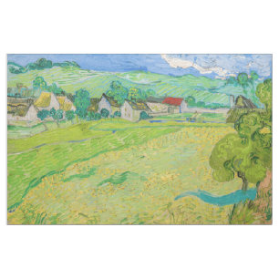 Vincent van Gogh - Ansicht von Vessenots bei Auver Stoff