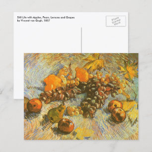 Vincent van Gogh - Äpfel, Birnen, Zitronen, Traube Postkarte