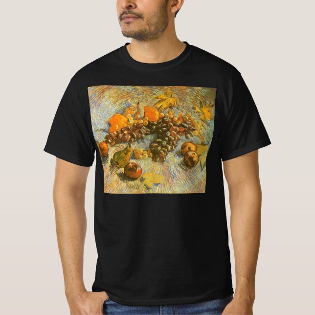 Vincent van Gogh - Äpfel, Birnen, Zitronen, Traube T-Shirt (Vorderseite)