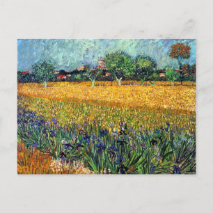 Vincent Van Gogh - Arles mit Irisch Postkarte