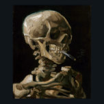 Vincent van Gogh Art<br><div class="desc">Vincent van Gogh (Niederländisch, 1853 - 1890) Schädel eines Skeletts mit brennender Zigarette, 1885-86, Öl auf Leinwand Ungerahmt: 32 cm × 24, 5 cm (13 in × 9, 6 in) Früharbeit von Vincent van Gogh. Dieses kleine Gemälde ist Teil der ständigen Sammlung des Van Gogh Museums in Amsterdam. Es wurde...</div>