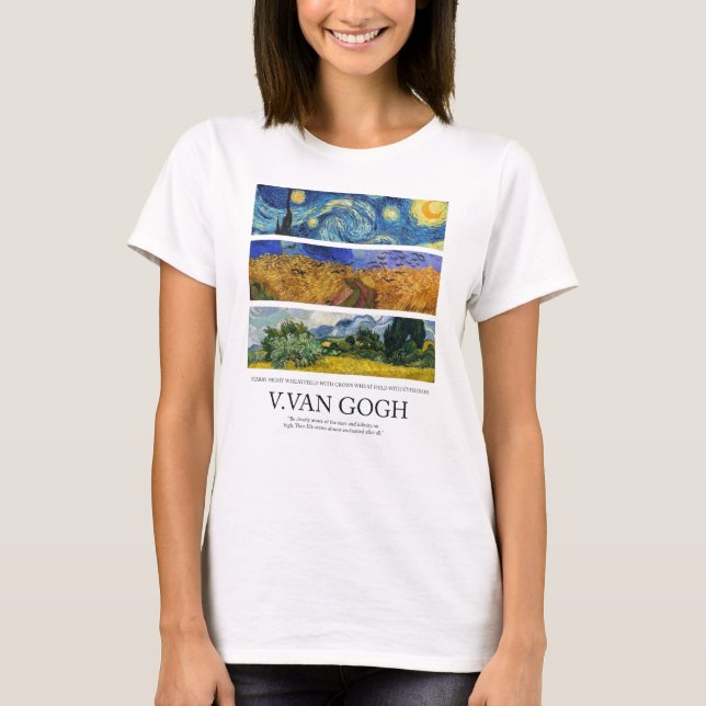 Vincent van Gogh Art Gogh Crewneck T-Shirt (Vorderseite)