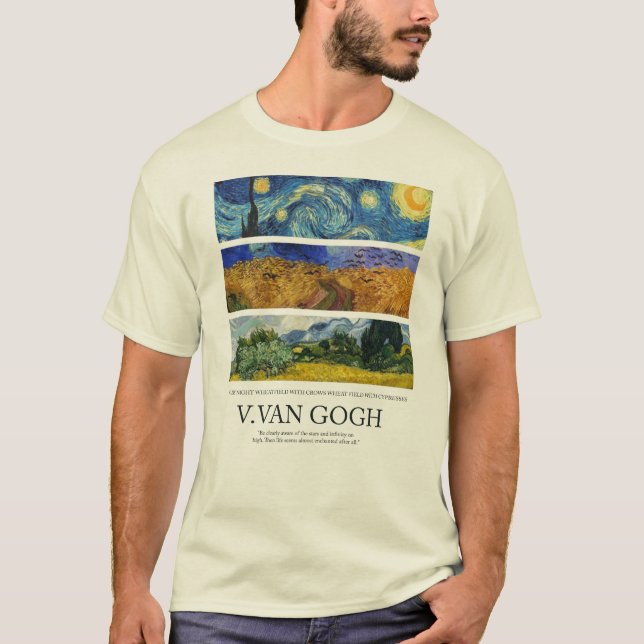 Vincent van Gogh Art Gogh Crewneck T-Shirt (Vorderseite)