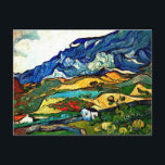 Vincent van Gogh artiwork, Les Alpilles, Postcard Postkarte<br><div class="desc">Vincent van Gogh populäre Malerei,  Les Alpilles</div>