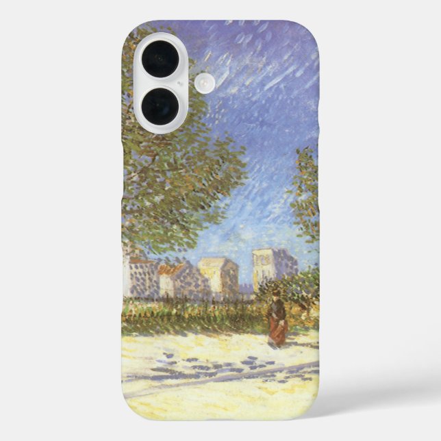 Vincent van Gogh - Auf den Ausläufern von Paris Case-Mate iPhone Hülle (Rückseite)