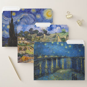 Vincent Van Gogh - Auswahl der Meisterwerke Papiermappe