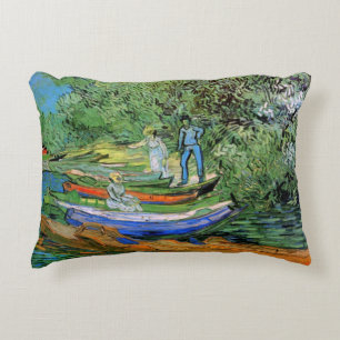 Vincent van Gogh - Bank der Oise in Auvers Dekokissen