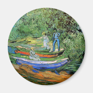 Vincent van Gogh - Bank of the Oise bei Auvers Magnet