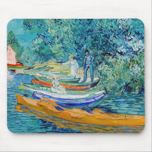 Vincent van Gogh - Bank of the Oise bei Auvers Mousepad