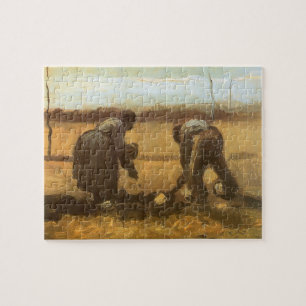 Vincent van Gogh - Bauern, die Kartoffeln anpflanz Puzzle