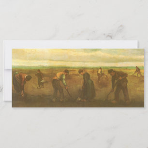 Vincent van Gogh - Bauern pflanzen Kartoffeln 