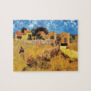 Vincent Van Gogh - Bauernhaus in Provence Kunst Puzzle