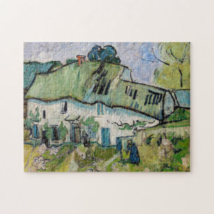 Vincent van Gogh - Bauernhaus mit zwei Figuren Puzzle