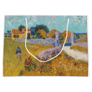 Vincent van Gogh - Bauernhof in der Provence Große Geschenktüte