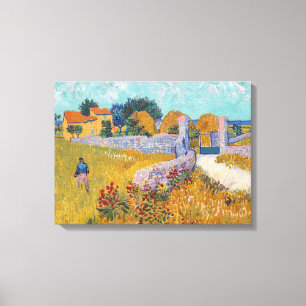 Vincent van Gogh - Bauernhof in der Provence Leinwanddruck