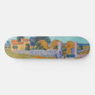 Vincent van Gogh - Bauernhof in Provence Skateboard