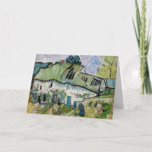 Vincent van Gogh - Bauernhof mit zwei Zahlen Karte